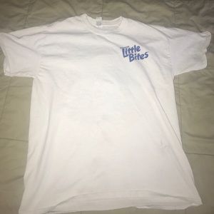 White Little Bites 20th anniversary shirt